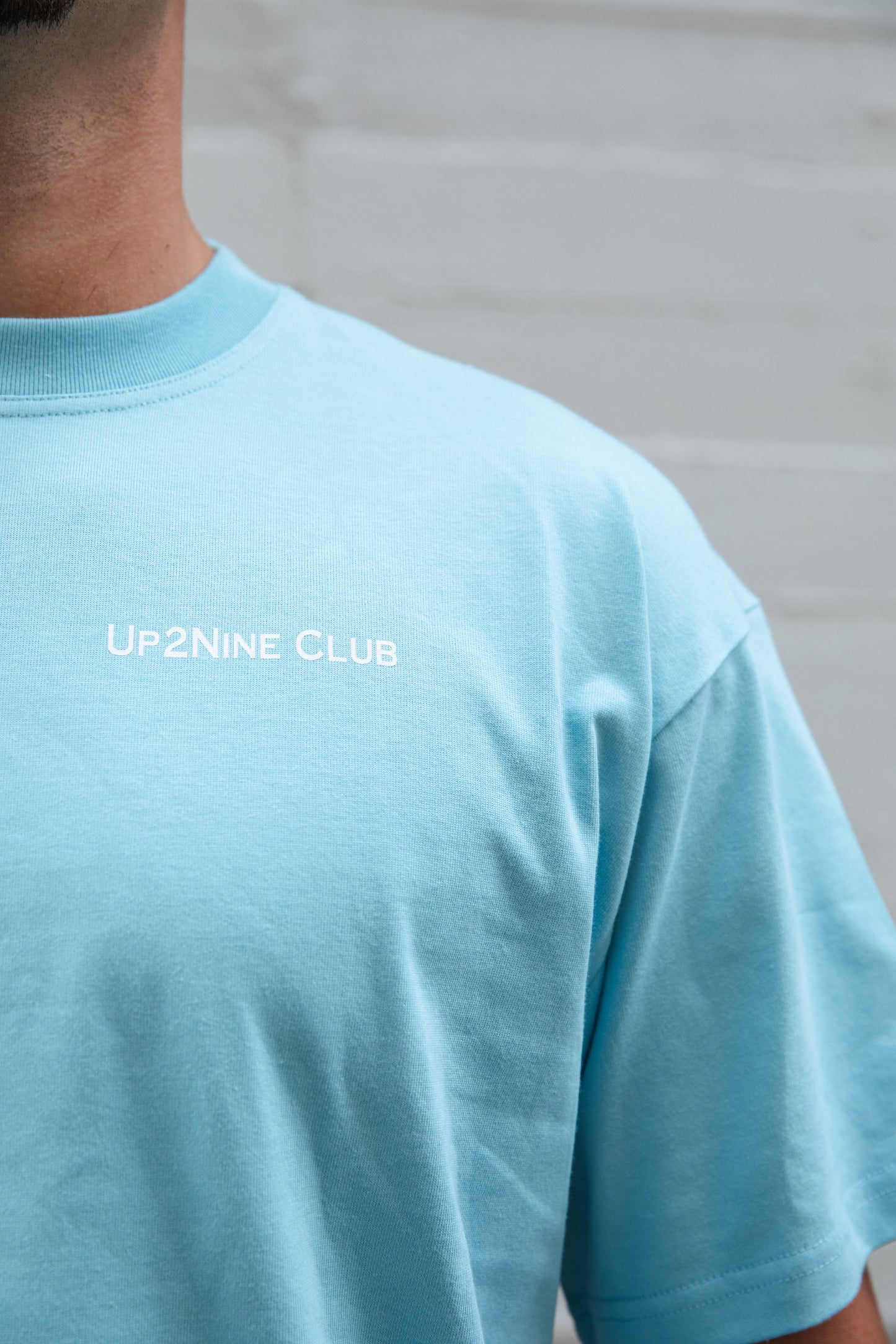 Oversized Tee Blauw | Up2Nine