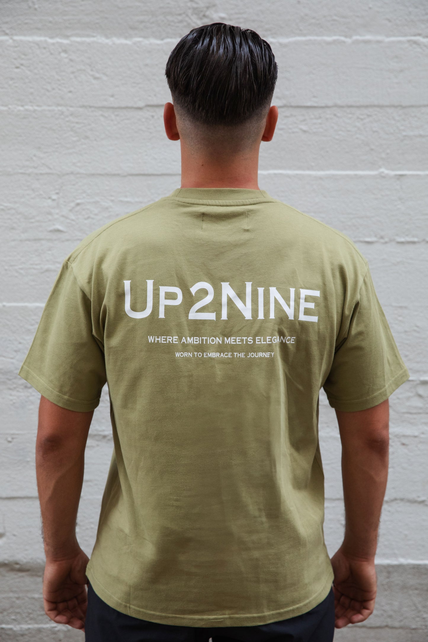 Oversized Tee Groen | Up2Nine