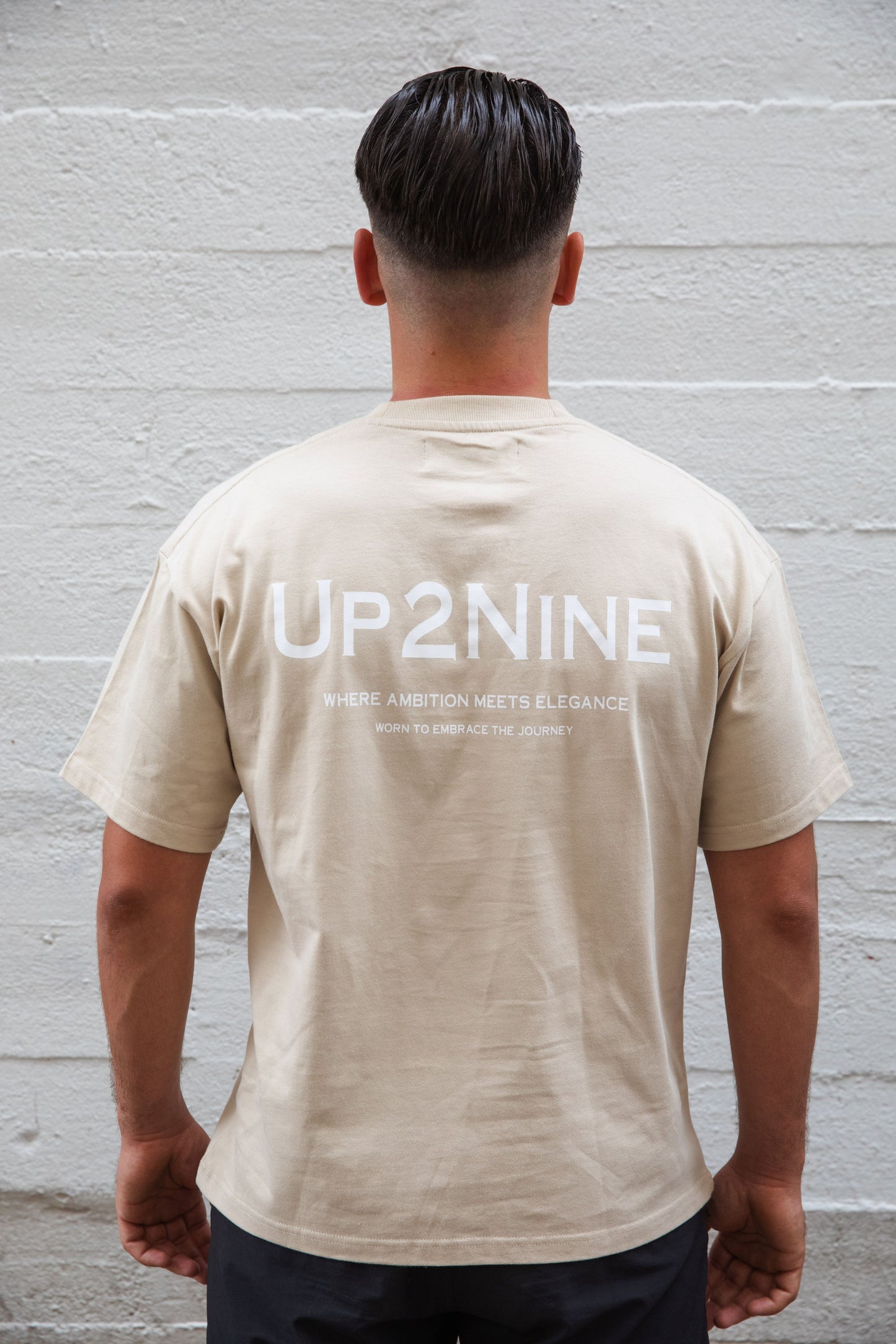 Oversized Tee Beige | Up2Nine