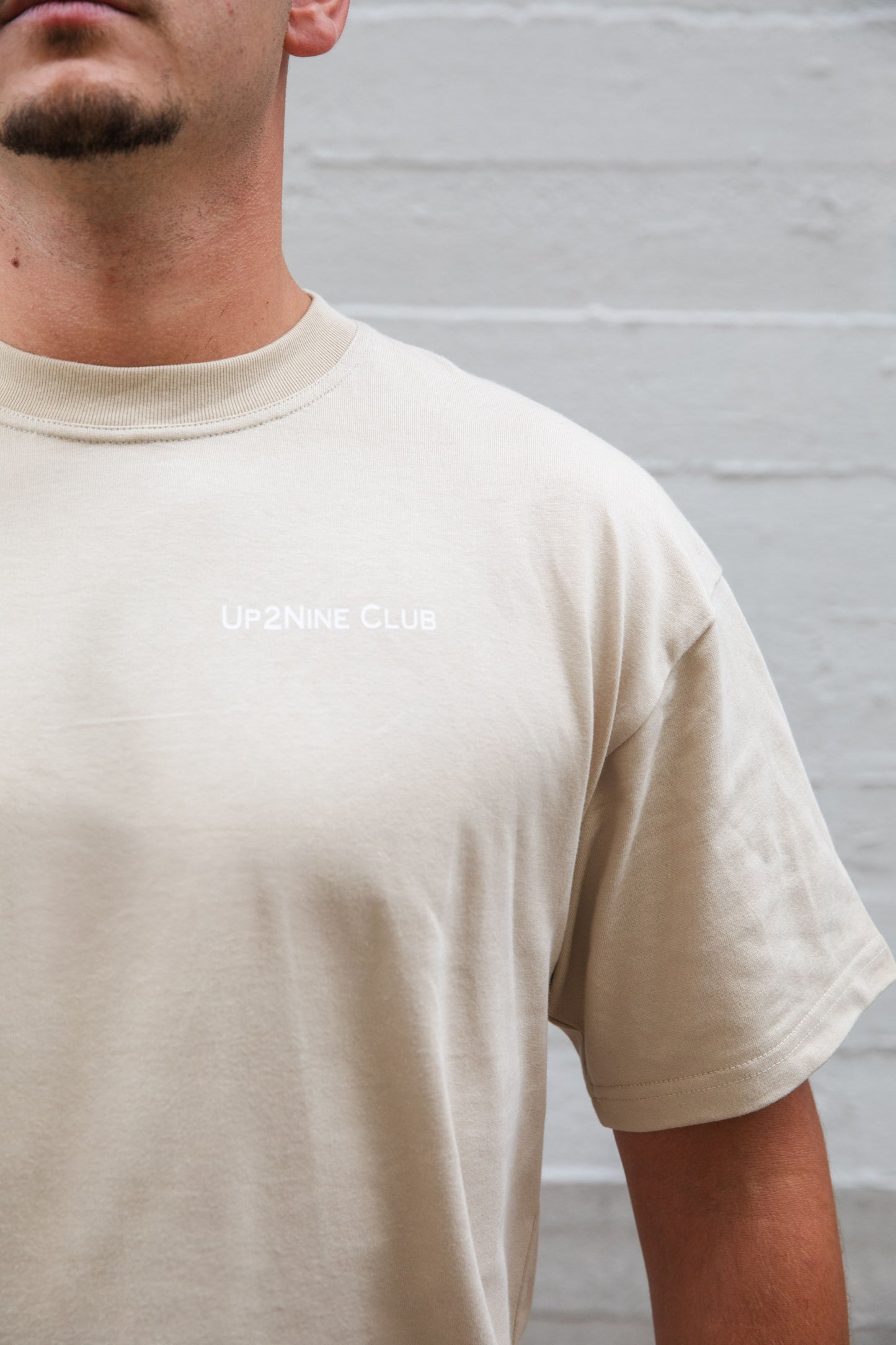 Oversized Tee Beige | Up2Nine